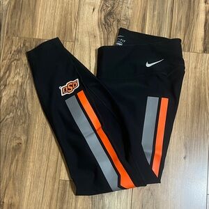 Nike  OSU Black and Orange Leggings  Sz L